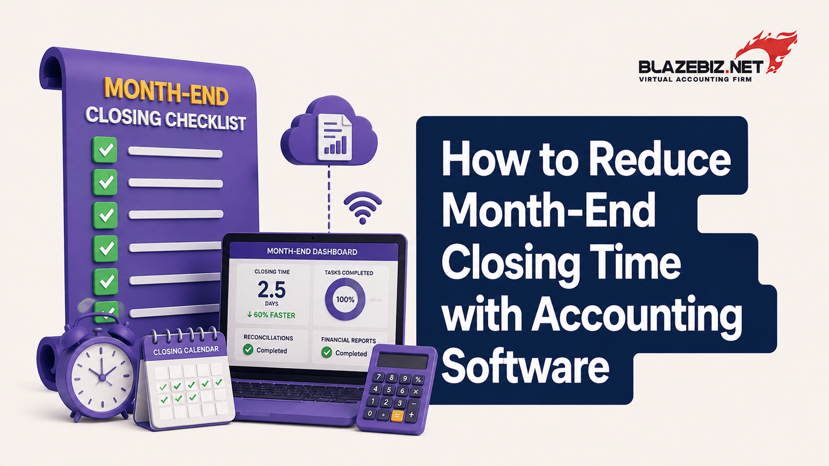reduce month-end closing time